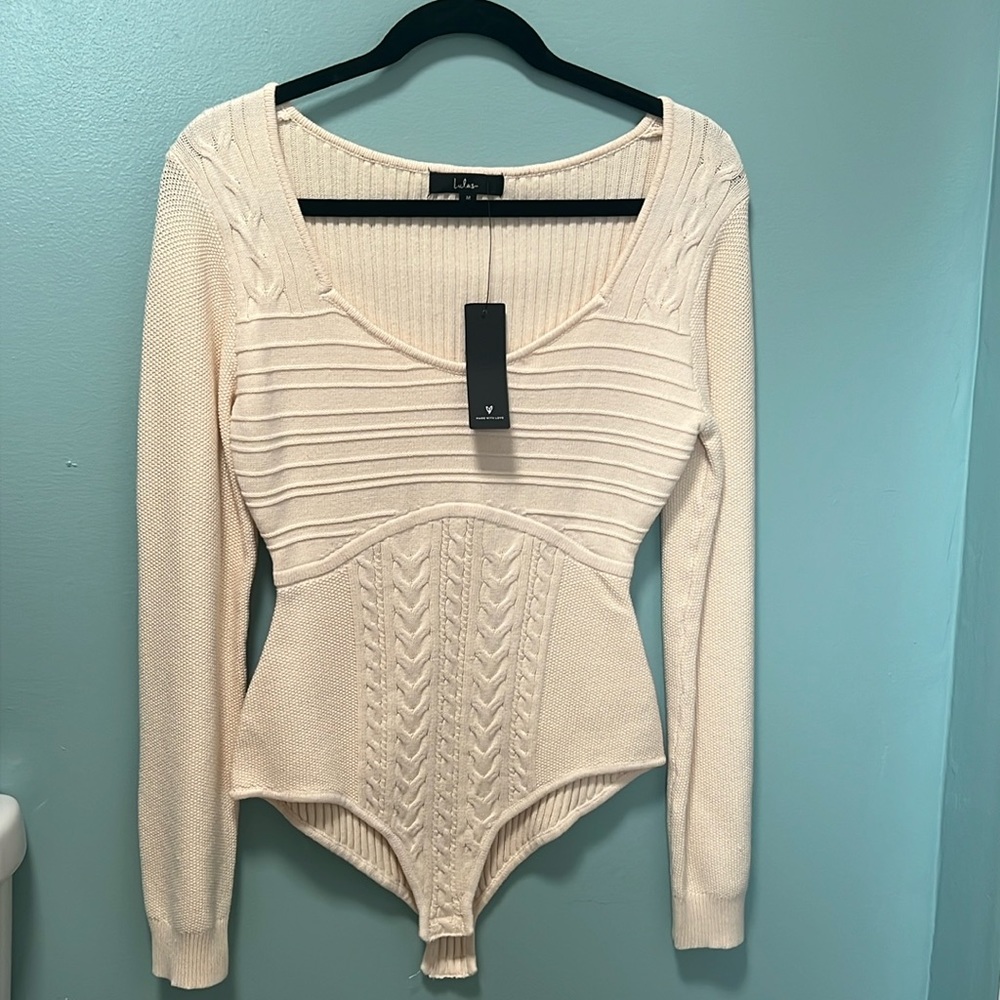 Lulus Sweater bodysuit